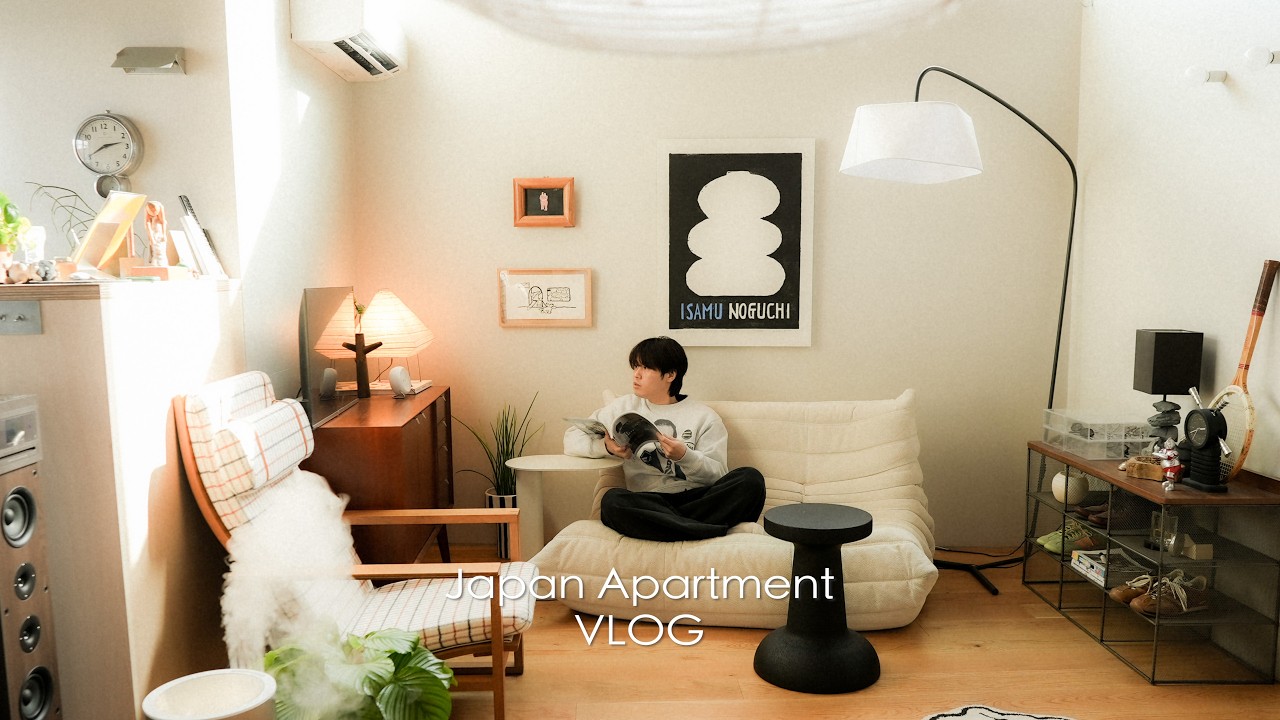 Vlog】Mid-Century Desk & Smart Curtains | Vintage Room #3 - YouTube