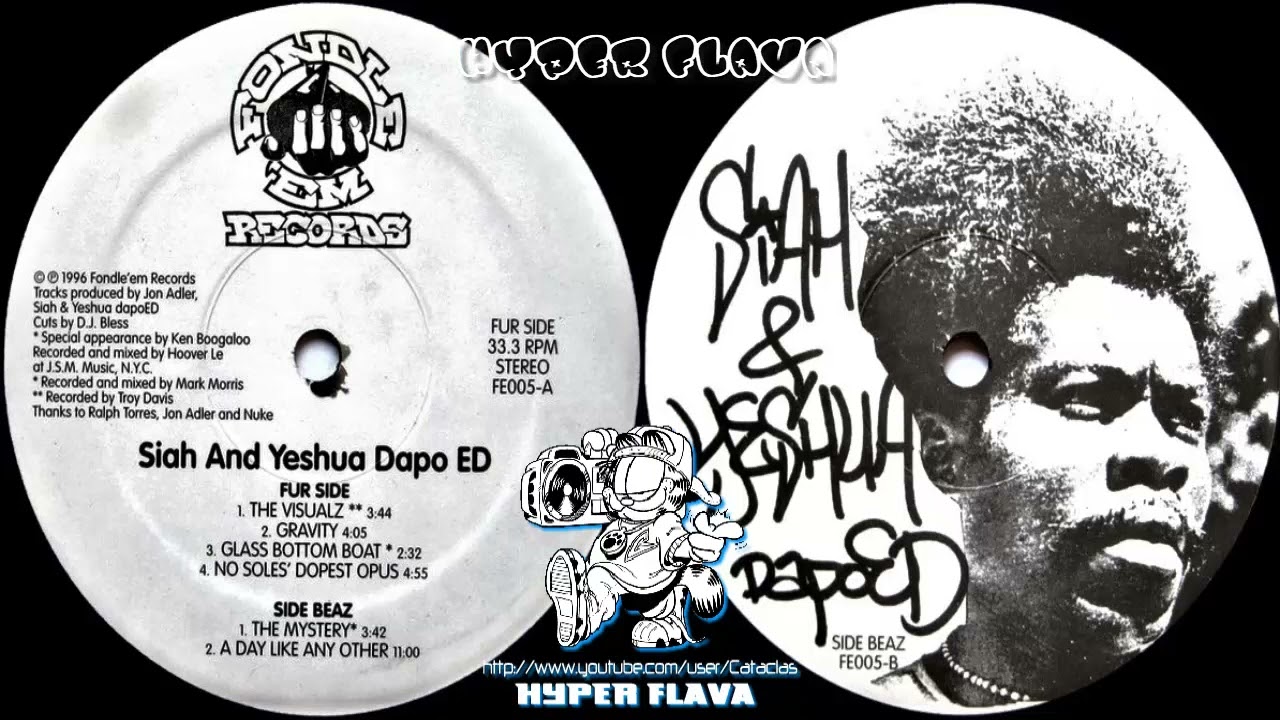 Siah And Yeshua Dapo ED - The Visualz EP (Full Vinyl, 12