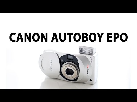 unboxing film camera. canon autoboy epo. キャノンオートボーイ