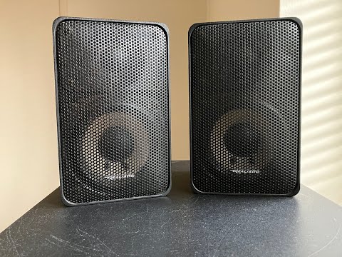 リアリスティック MINIMUS-7W スピーカー ペア 音出し確認済 リアリ