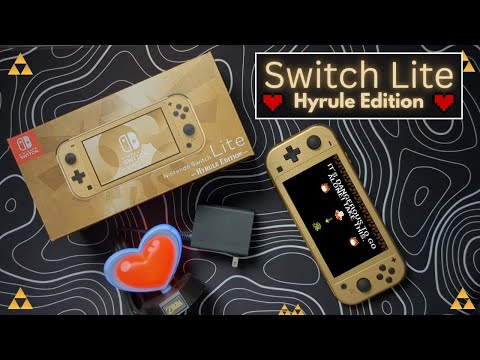 Unboxing the Nintendo Switch Lite Hyrule Edition – Is It Worth It