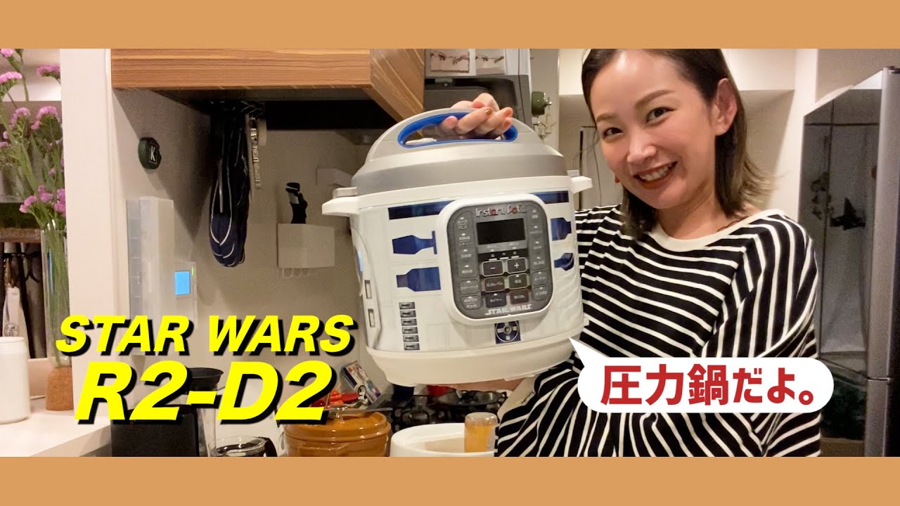 スターウォーズ】R2-D2な電気圧力鍋でトロトロ煮を作った動画 - YouTube