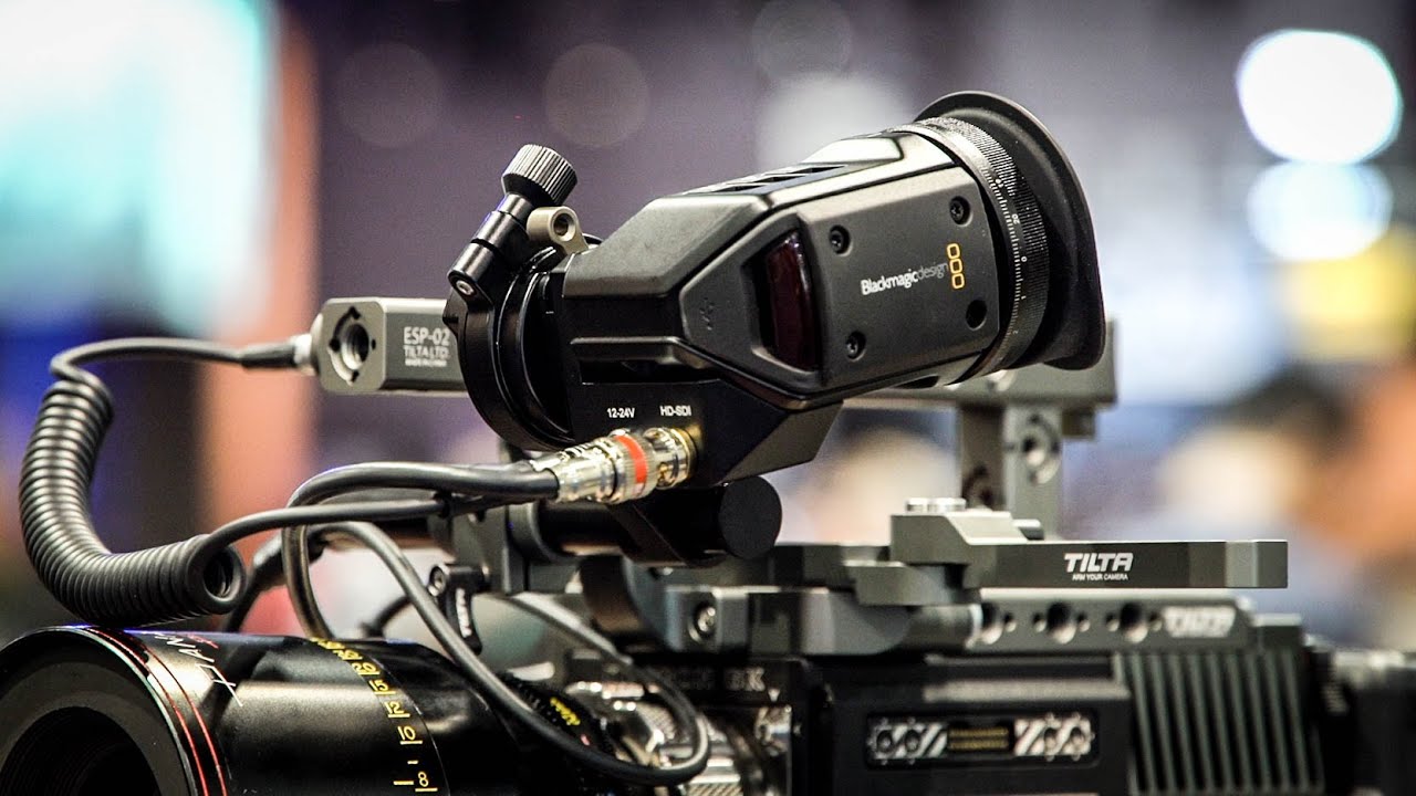 Tilta Rehouse The Blackmagic URSA Viewfinder - YouTube