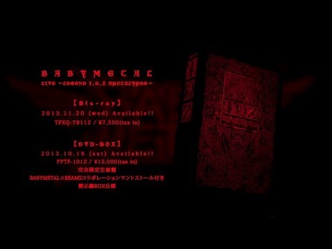 BABYMETAL - LIVE ～LEGEND I、D、Z APOCALYPSE～ Trailer - YouTube