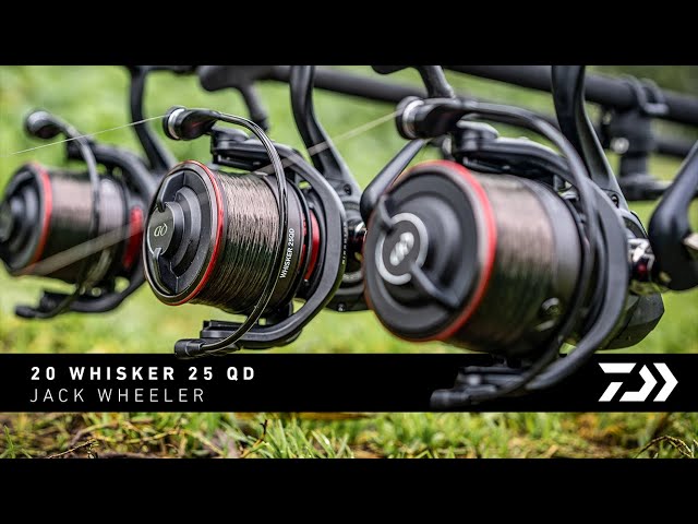 Daiwa 20 Whisker 25 QD Reels - Jack Wheeler | Daiwa Carp - YouTube