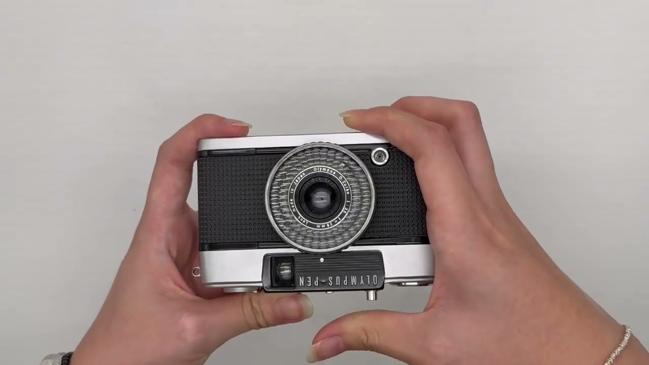 Olympus pen EE3 (half frame) - YouTube
