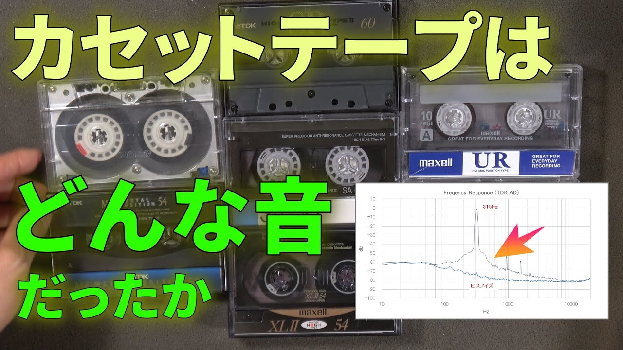 Verifying the difference in cassette tape sound: Part 3 - YouTube