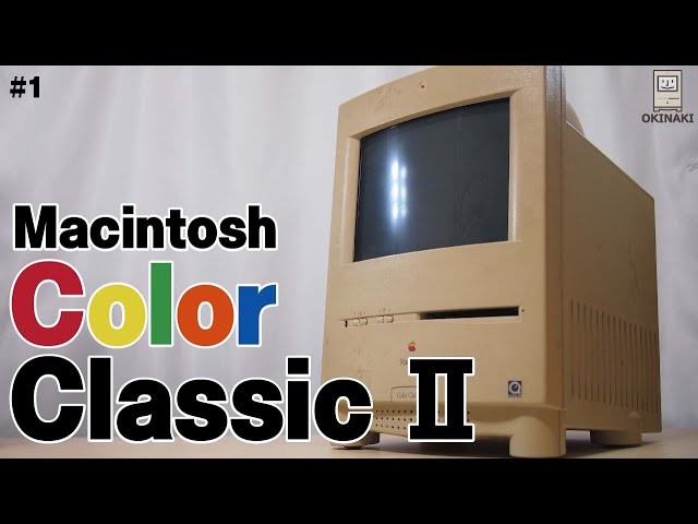 Restore a cute Color Classic II. [#1 Check the condition] - YouTube
