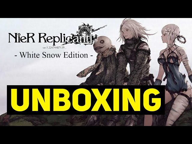 NieR Replicant ver.1.22 White Snow Edition UNBOXING! - YouTube