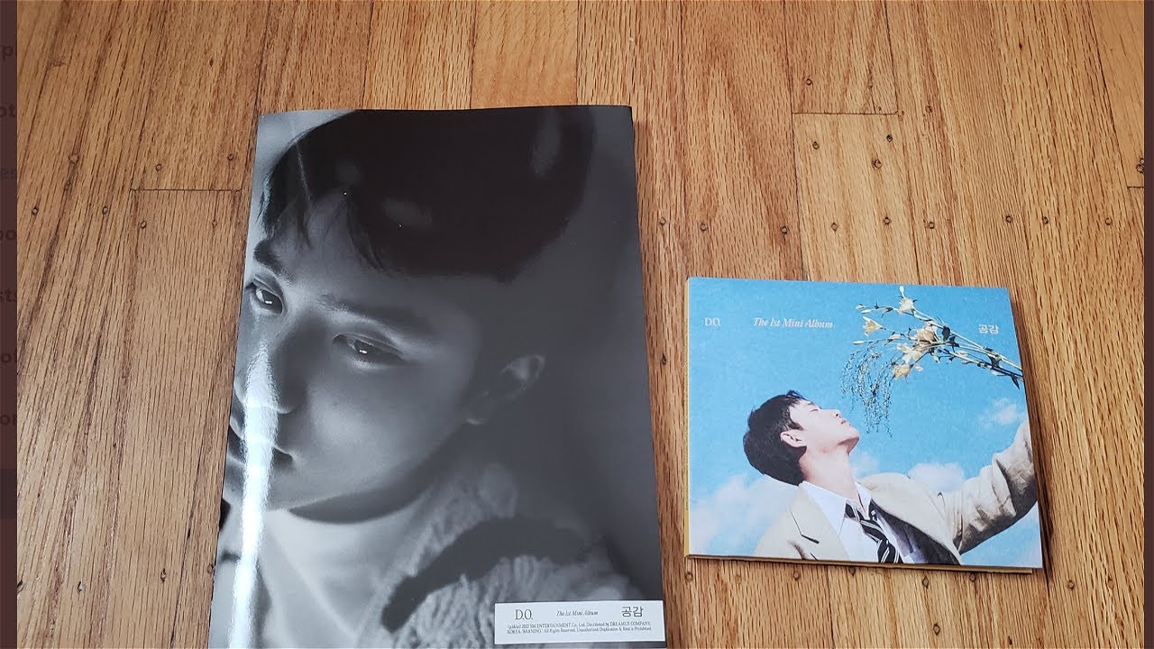 D.O. Kyungsoo 1st Mini Album Empathy 공감 Unboxing (Photobook
