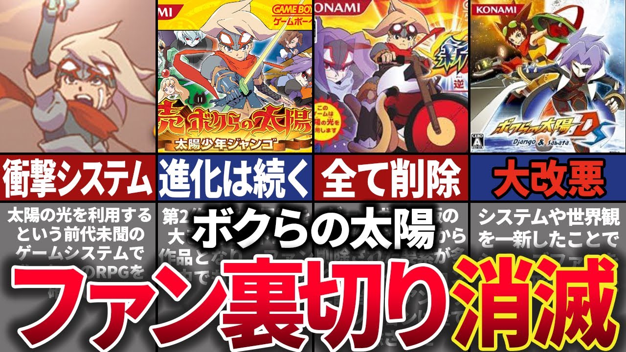 太陽光を感知する革新システムを取り入れたGBA世代の伝説的ゲーム