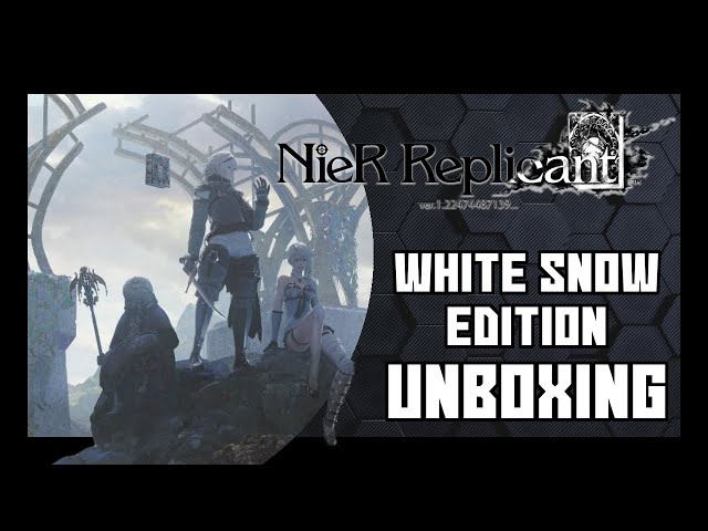 Nier Replicant Ver 1.22474487139 | White Snow Edition UNBOXING