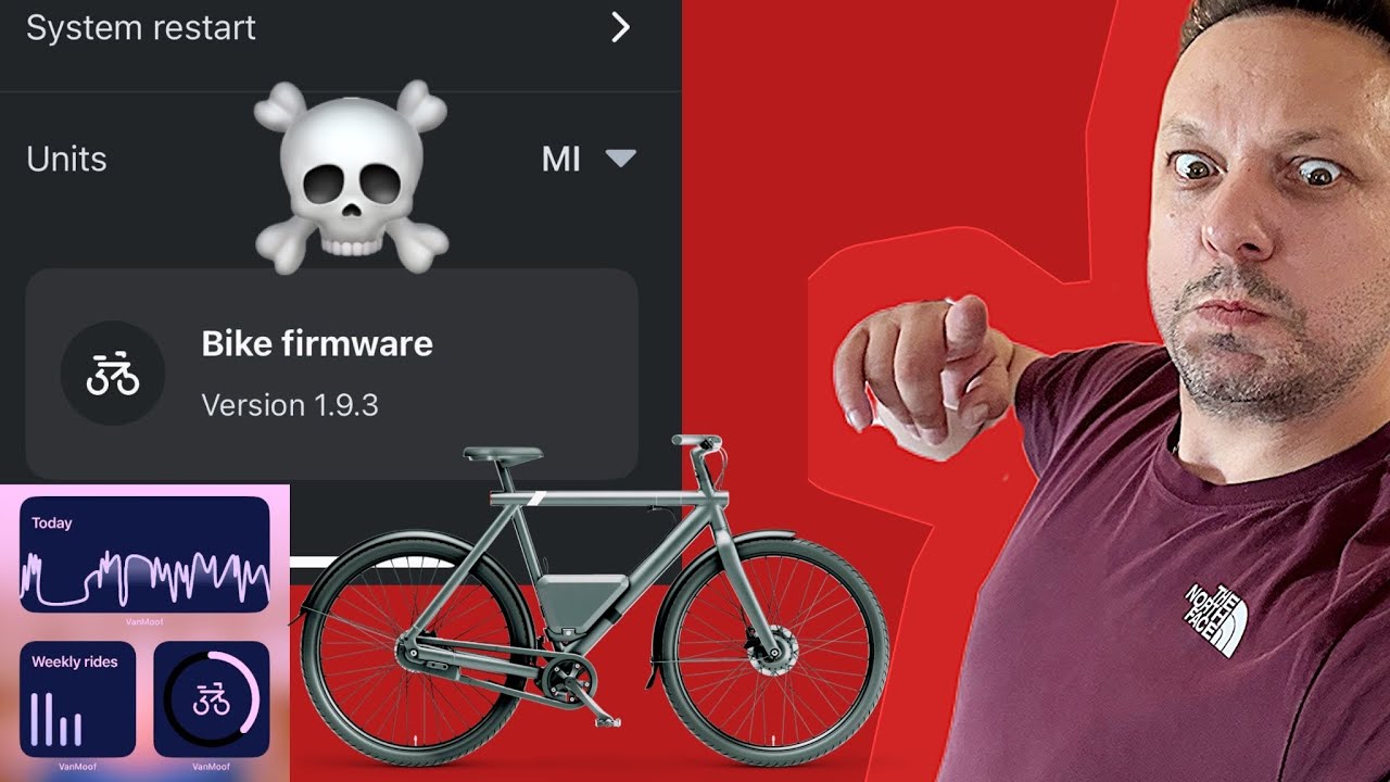 Vanmoof s3/x3 error 17 🙈 - YouTube