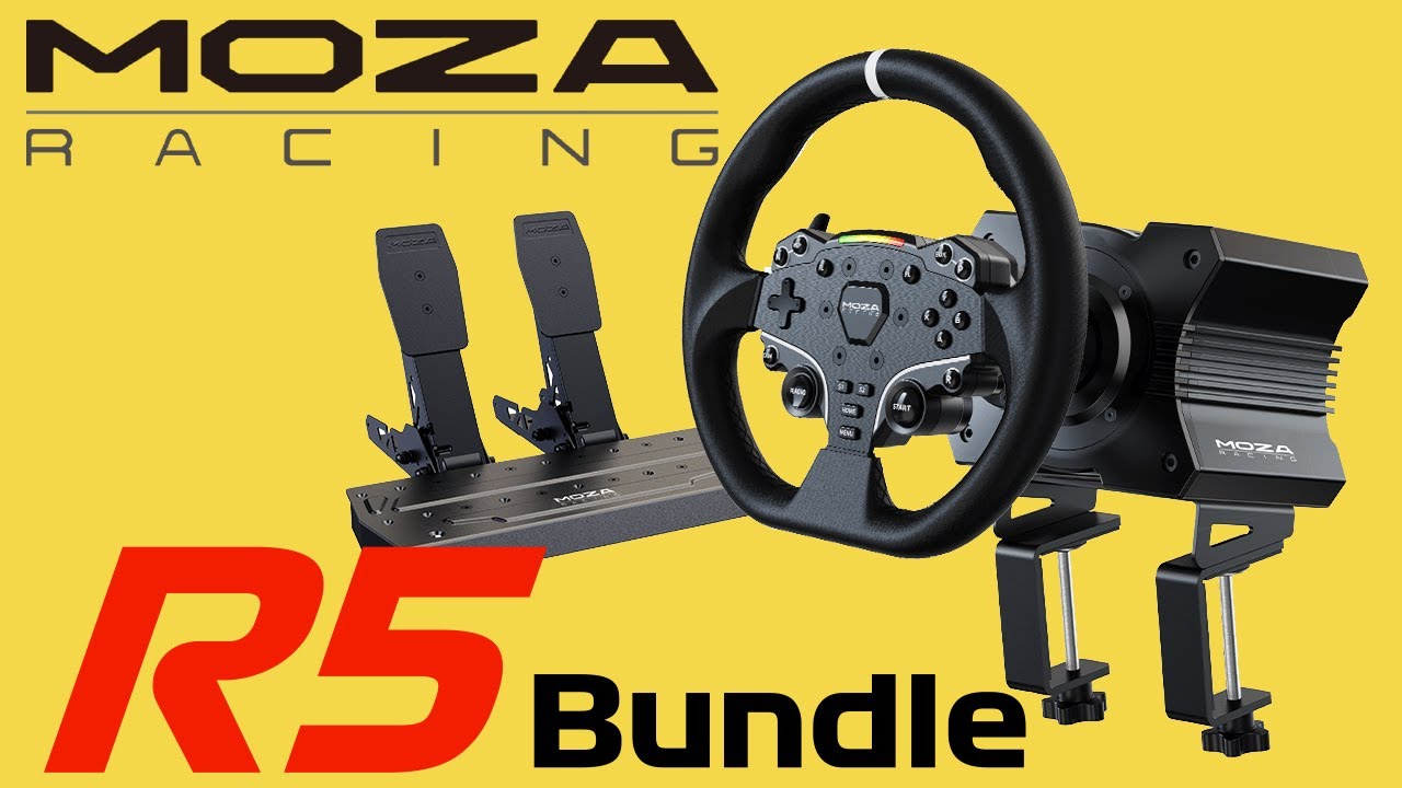 MOZA Racing's R5 is the definitive entry-level steering wheel