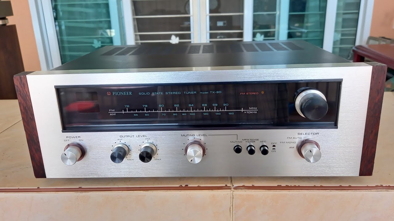 ทดสอบ จูนเนอร์วินเทจสวยคลาสิครับดีร้บใวรับชัด PIONEER TX-90 MADE