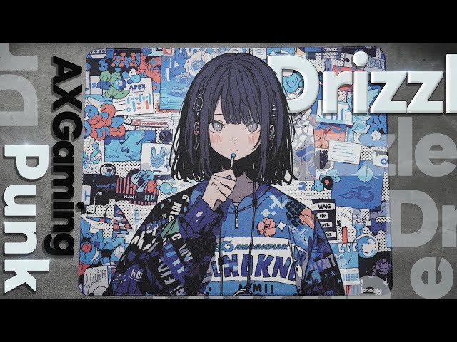 超可愛い2次元マウスパッド⁉┃AXGaming Punk Drizzleレビュー - YouTube