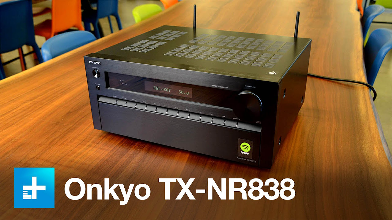 Onkyo TX NR838 Receiver - Hands on Review - YouTube