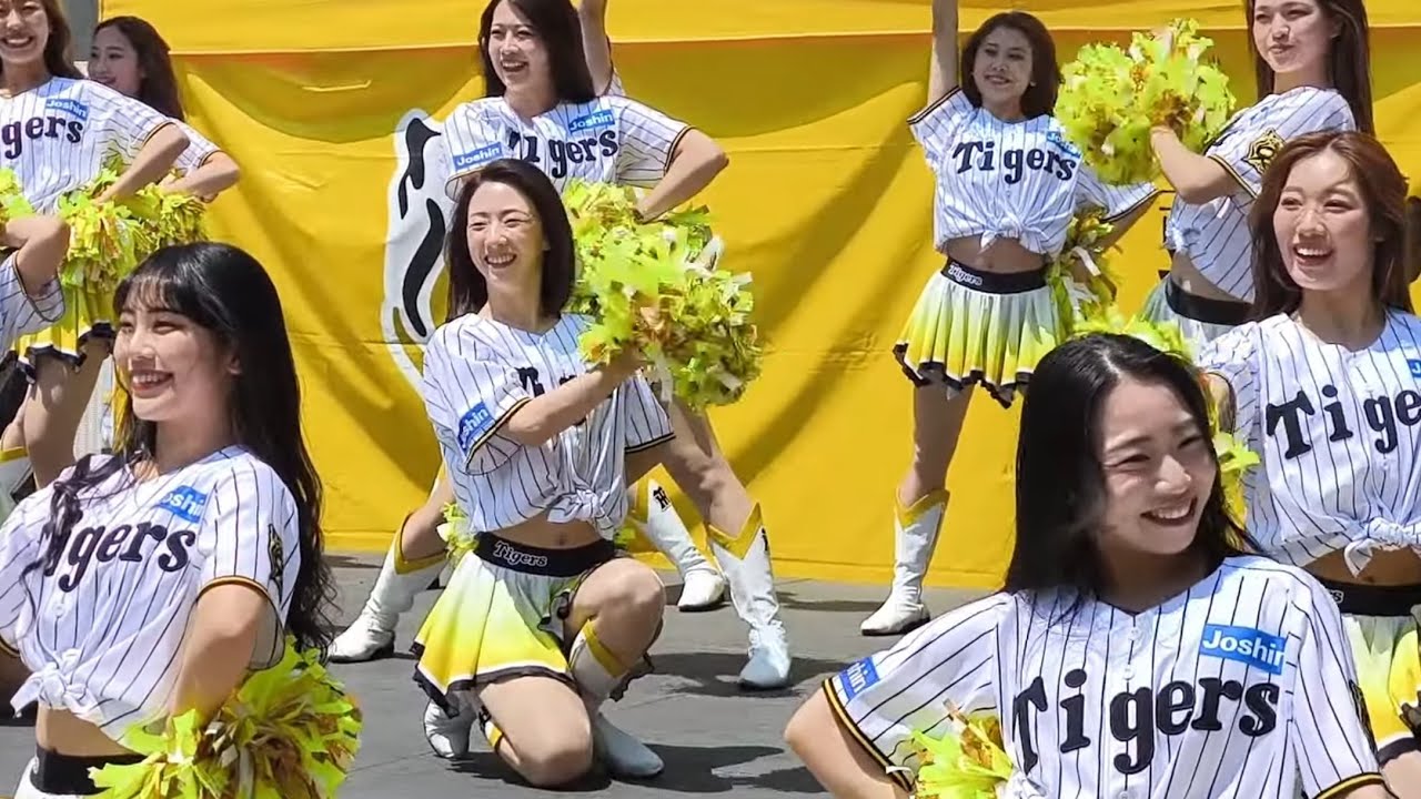 Cheerleading] [Hanshin Tigers] Tigers Girls Dance Performance with