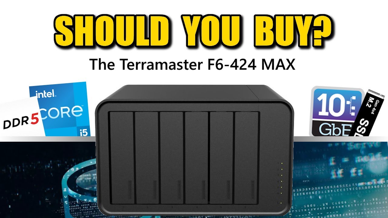 Terramaster F6-424 Max NAS - Should You Buy (Review) - YouTube