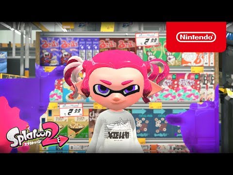 スプラトゥーン2 やったぜ!スーパー!なアップデート 2017.11.24 - YouTube