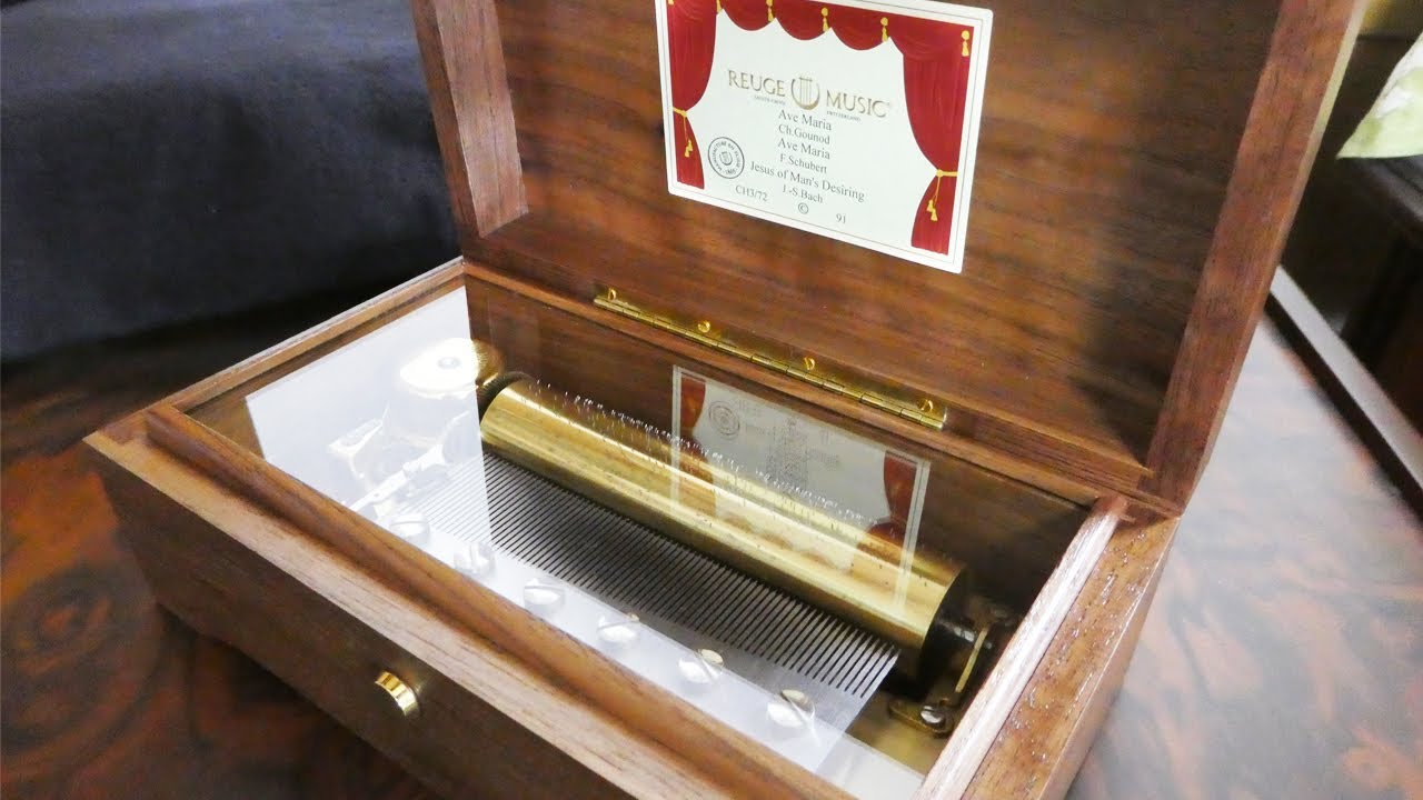 アヴェマリア他2曲／72弁リュージュオルゴール - YouTube