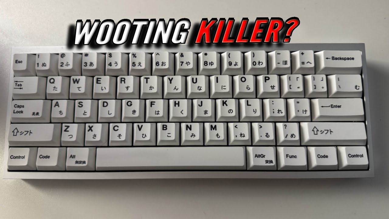 The Fastest Keyboard in the World? Rakka 60 Atlas Review (Wooting