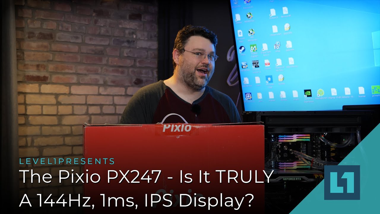 The Pixio PX247 - Is It TRULY A 144Hz, 1ms, IPS Display? - YouTube