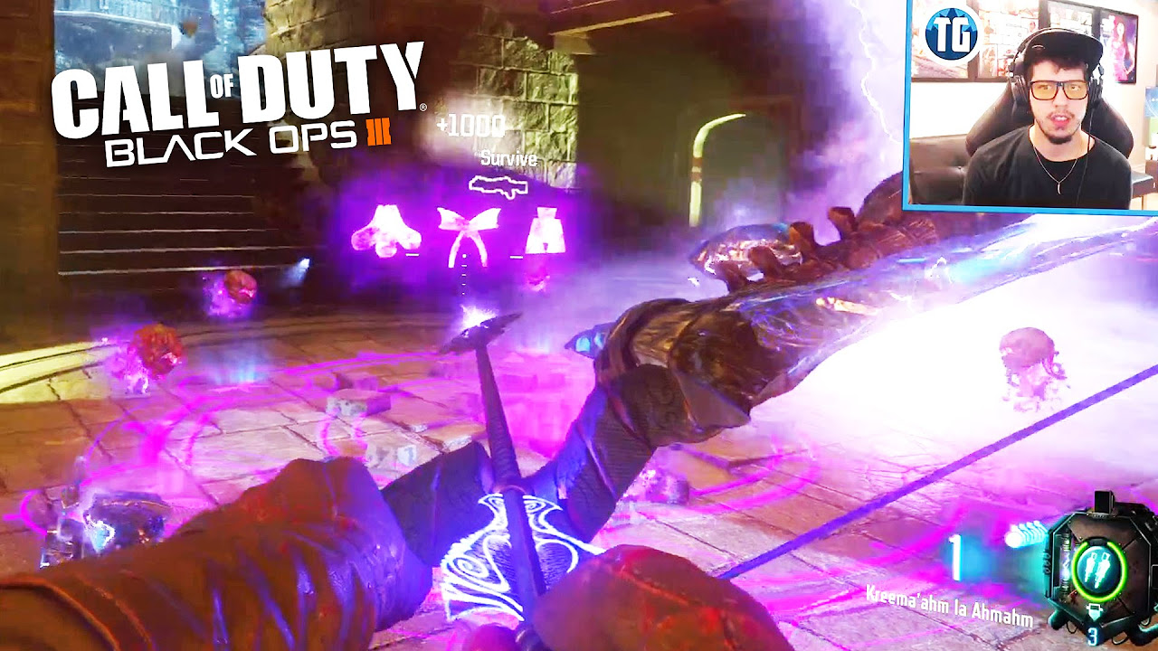 Black Ops 3 Zombies - DER EISENDRACHE Easter Egg Gameplay