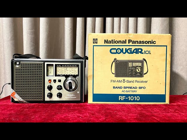 Radio Quân Đội National Panasonic RF-1010 Đẹp Keng Rất Hay