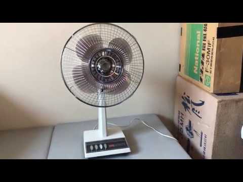 東芝扇風機CRYSTAL ZEPHYR りんどう DF-30W - YouTube
