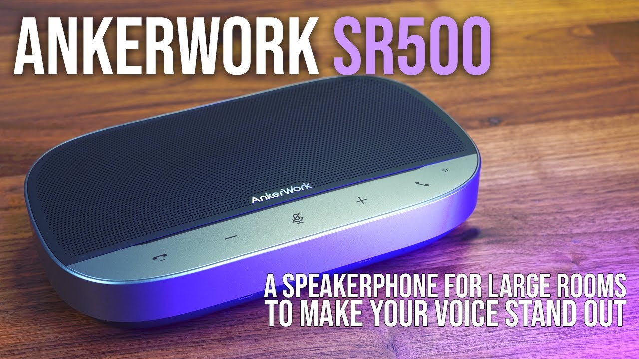 AnkerWork SR500 Speakerphone - YouTube