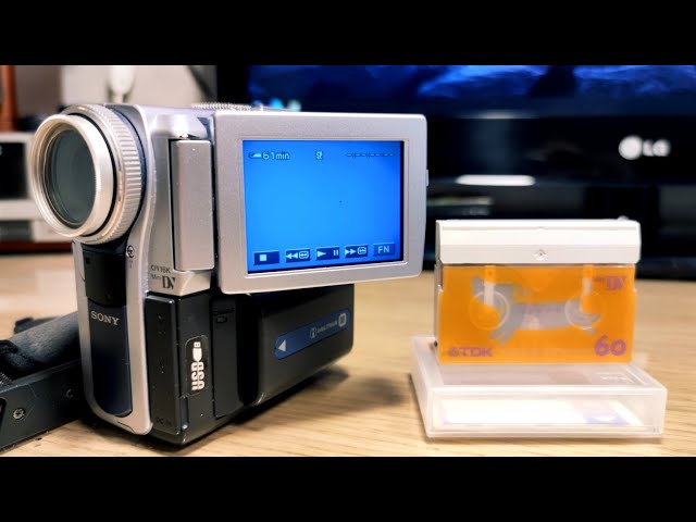 📹📼 Sony Handycam DCR-PC9E (2001) mini dv - YouTube