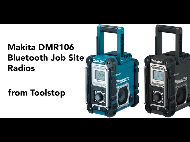 Makita DMR106 Job Site Radio - Full Demo from Toolstop - YouTube