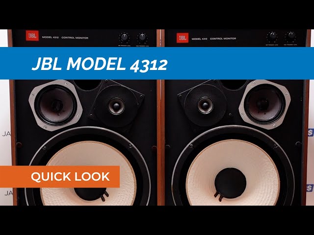 JBL Model 4312 Control Monitors from 1982 - Legendary Studio