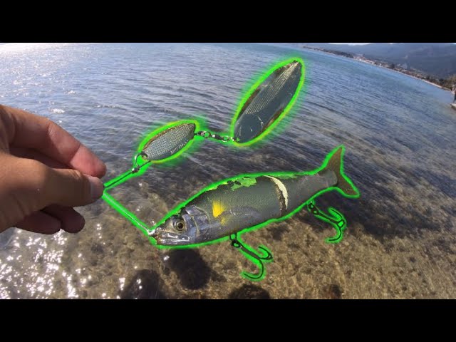 I Remodeled The Big Bait and Made It a Spinner Bait. ーDIY Fishing