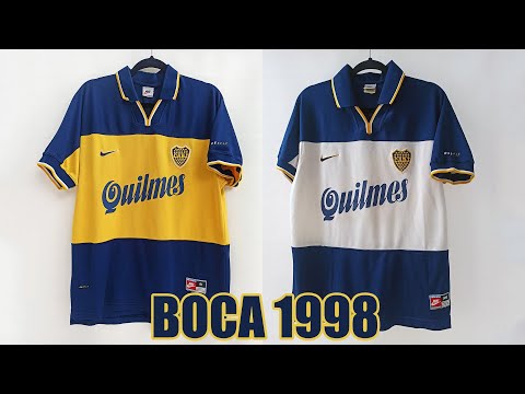 Camiseta Boca Juniors 1998/99 NIKE Review - YouTube