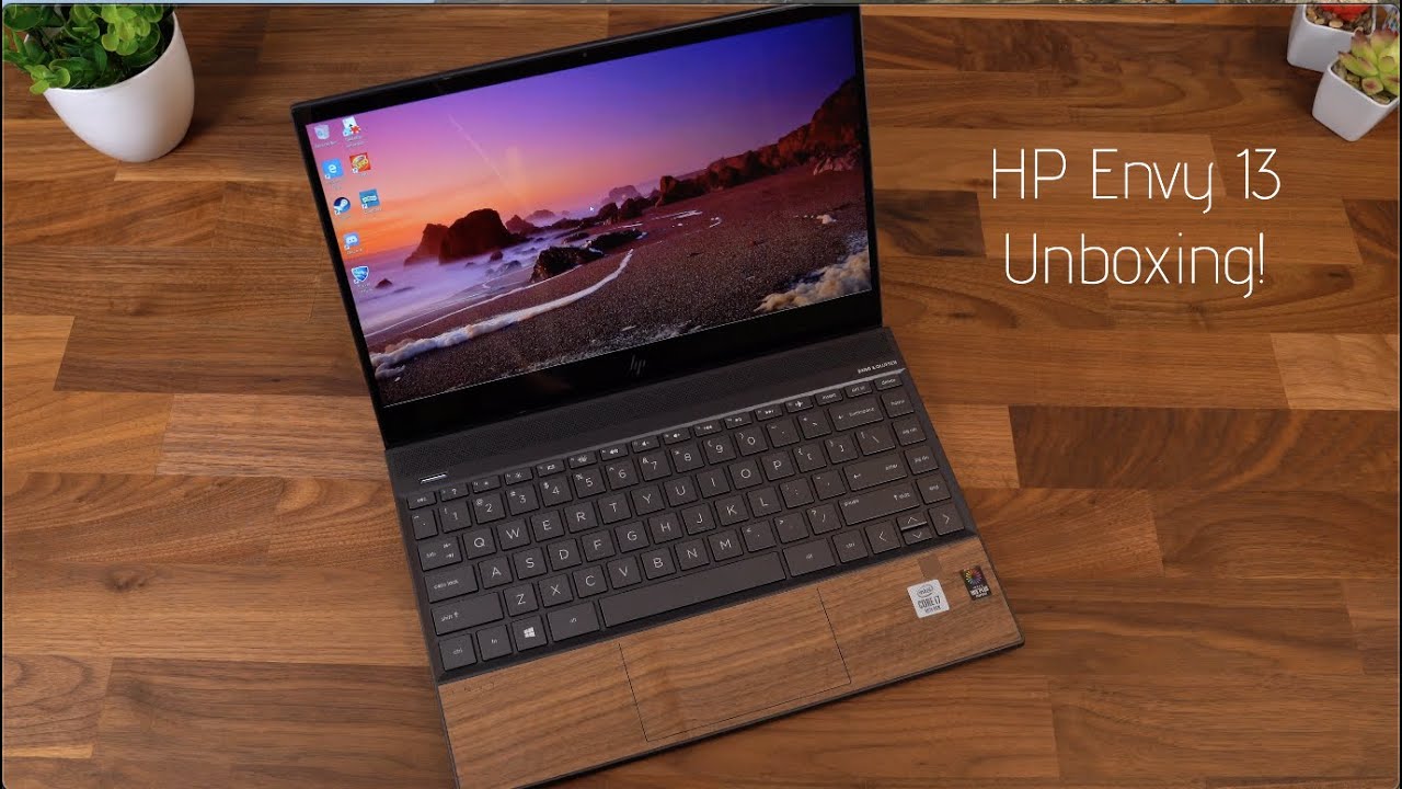 HP Envy 13 Unboxing and Hands On: Intel i7, Wood Design, and More