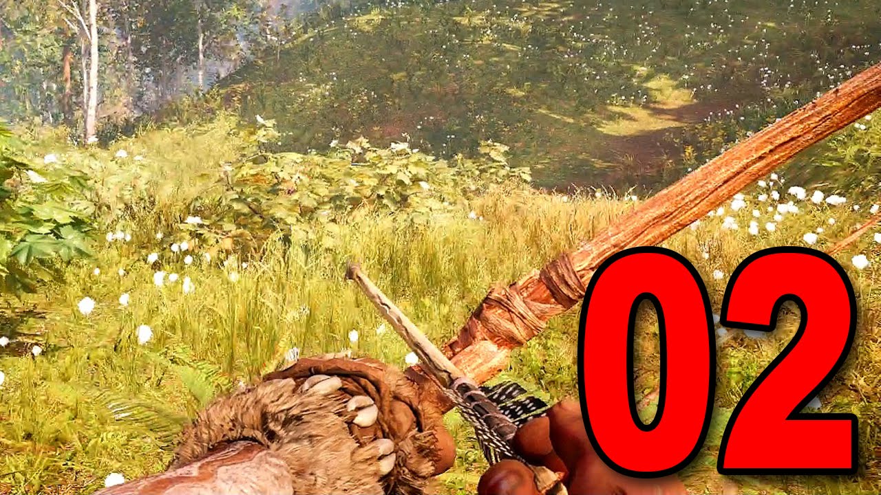 Far Cry Primal - Part 2 - Bow Hunting (Let's Play / Walkthrough