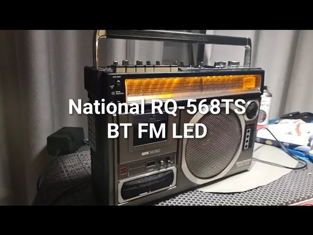 National RQ-568TS 1977. FM BT LED - YouTube