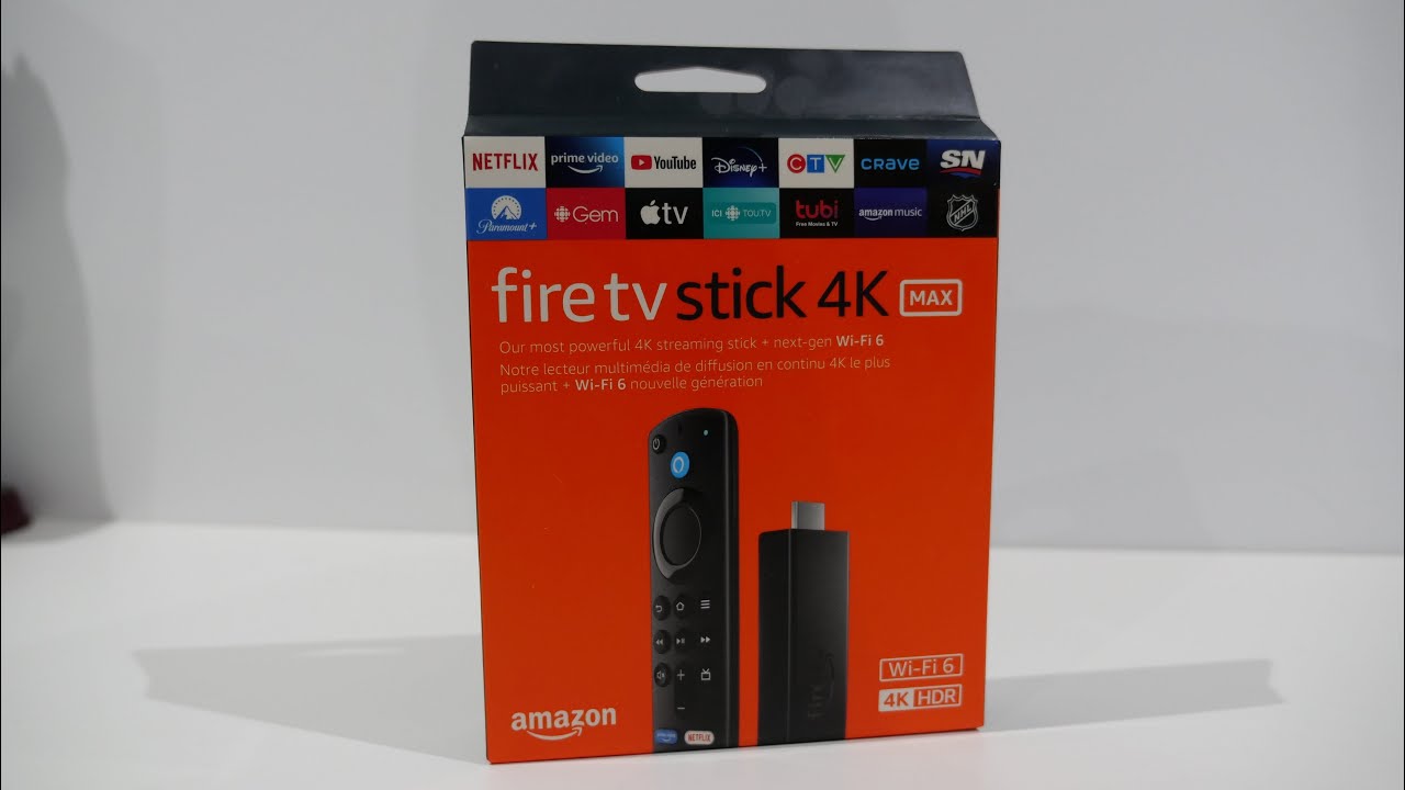 Amazon Fire TV Stick 4K Max (2021 Model) Unboxing - YouTube
