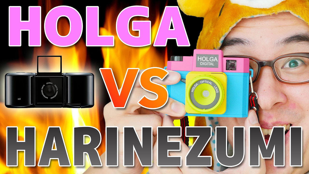 Toy Digital Showdown!] Digital Harinezumi 4.0 vs Holga Digital