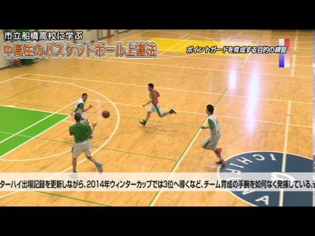 市立船橋高校に学ぶ 「中高生のバスケットボール上達法」 Disc4 sample