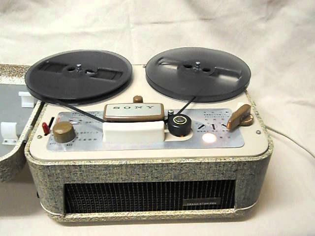 1959年発売SONYvintage open reel to reel tape recorder オープン