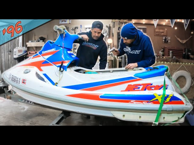 Resurrecting Our Family's Kawasaki Jetski: Untouched for Over a