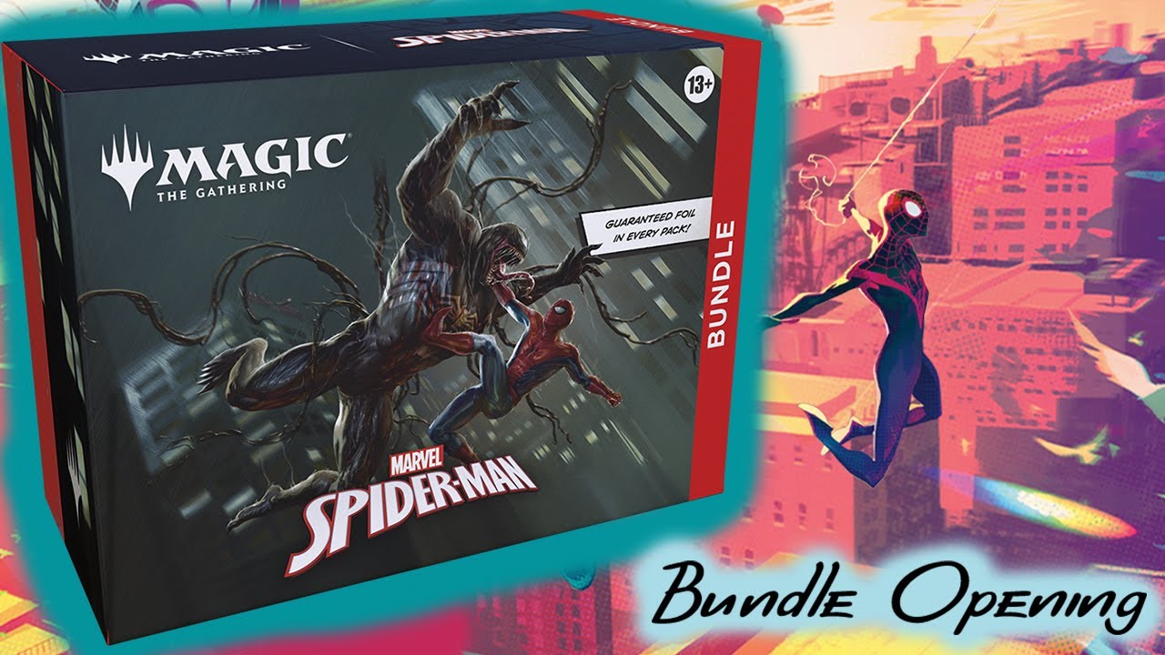 MTG Spider-man Bundle Opening - YouTube