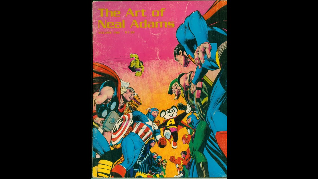 Neal Adams, Art of Neal Adams Vol 1 flip-through - YouTube