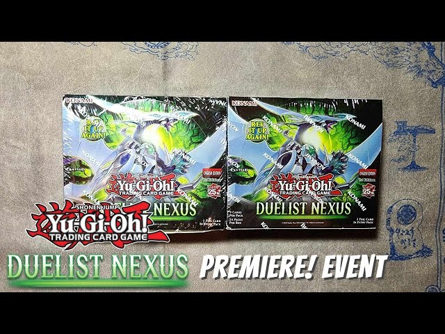 Yugioh Duelist Nexus Premiere! Event Box Openings!!! CRAZY PULLS