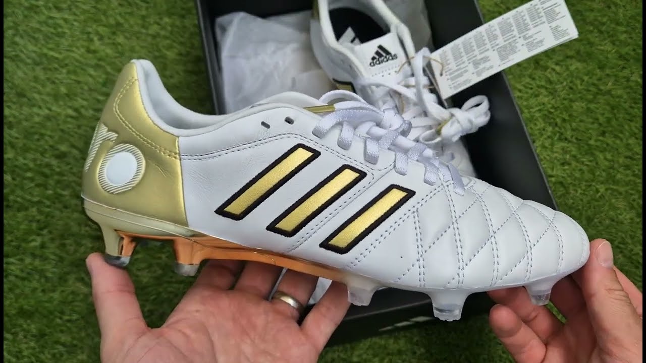 Gold & White Adidas 11Pro Toni Kroos Limited edition unboxing