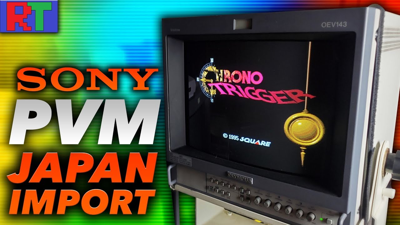 Importing a CRT from Japan! - Olympus OEV PVM - YouTube