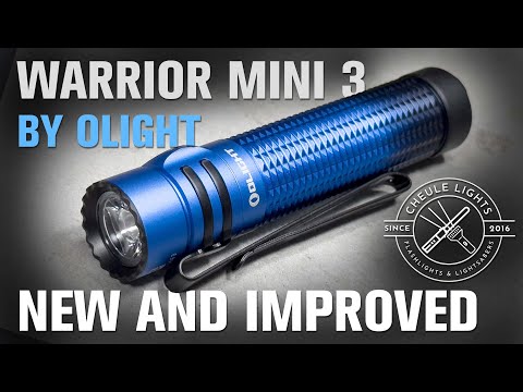 Olight Warrior Mini 3 Full Review (and compared to mini 2) - YouTube